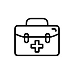 Icon of a doctorchest / first aid kit