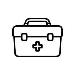 Icon of a doctorchest / first aid kit