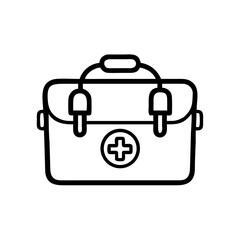 Icon of a doctorchest / first aid kit