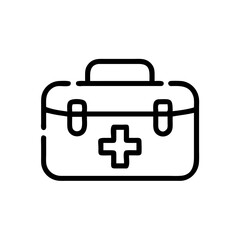 Icon of a doctorchest / first aid kit