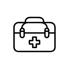 Icon of a doctorchest / first aid kit