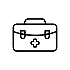Icon of a doctorchest / first aid kit