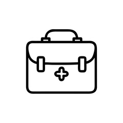 Icon of a doctorchest / first aid kit