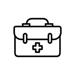Icon of a doctorchest / first aid kit