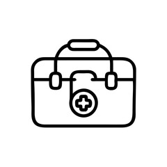 Icon of a doctorchest / first aid kit