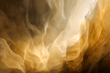 Abstract Landscape: A surreal vision of abstract landscape features undulating forms and textures in warm, earthy tones. evoking a sense of mystery and depth.