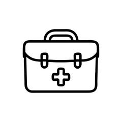Icon of a doctorchest / first aid kit
