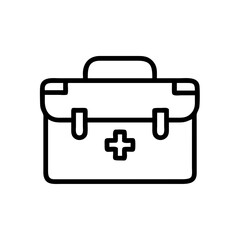 Icon of a doctorchest / first aid kit
