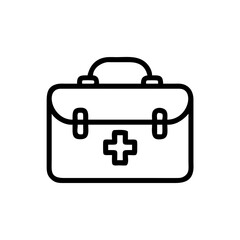 Icon of a doctorchest / first aid kit