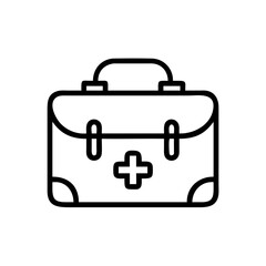 Icon of a doctorchest / first aid kit