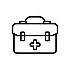 Icon of a doctorchest / first aid kit