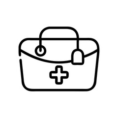Icon of a doctorchest / first aid kit