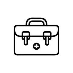 Icon of a doctorchest / first aid kit