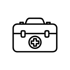 Icon of a doctorchest / first aid kit