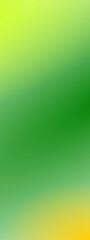 Fresh Green and Yellow Gradient Abstract Background 60 x 160
