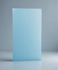 Soft, ethereal light blue gradient banner  Smooth transition, calming minimal design , calm, tone