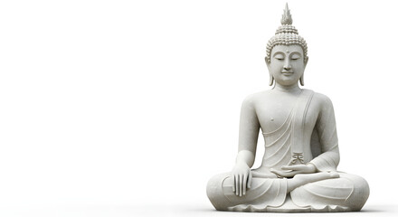 Serene Buddha Statue: Meditation and Enlightenment