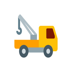 A pink towel hanging on a silver towel rack with a white background in a simple cartoon illustration