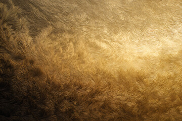 Golden Fur Texture: A close-up view of a dense, golden fur texture, highlighting the natural patterns and variations of the soft, luxurious material.