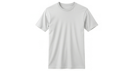 Simple white tshirt on black background