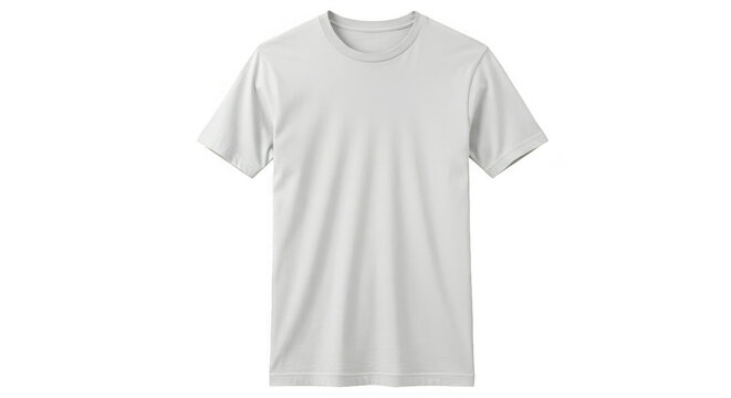 Simple white tshirt on black background