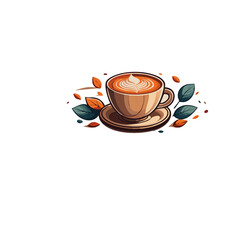cup of coffee with heart