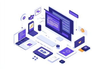 Modern digital workspace with connected devices (1)