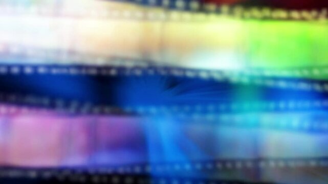 Movie Entertainment Film Reel generated with AI