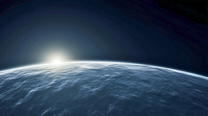 A hyper-realistic solar close-up showing the sun’s glowing texture against a deep space backdrop, high contrast and clean framing
