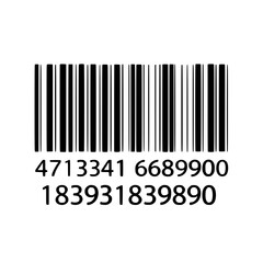 Barcode with Numerical Label for Packaging Design
