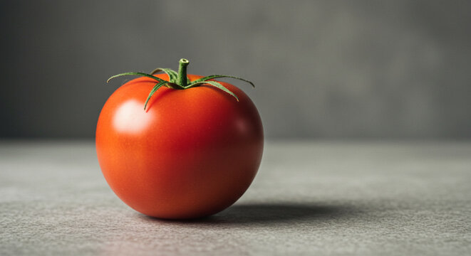 isolated omato on a minimalist background
