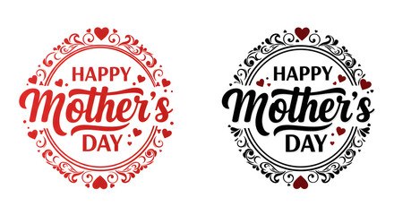Obraz premium Happy mother's day mother day mom day mothers day greeting card mother's day card mother day love