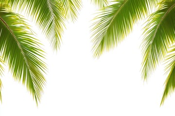 Naklejka premium Tropical Palm Fronds