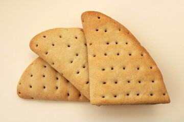 Three delicious folded, a typical Chilean bread - dobladitas