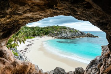 Fototapeta premium Tropical Beach Paradise