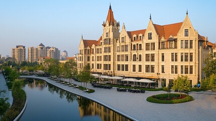 Fototapeta premium canal in bruges belgium