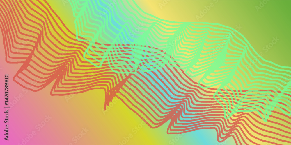 Poster abstract background with geometric shapes. dynamic abstract composition vector illustration. design 