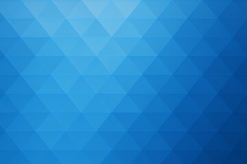 Obraz premium Abstract seamless triangular background in blue tones, perfect for modern business visuals and digital presentations.