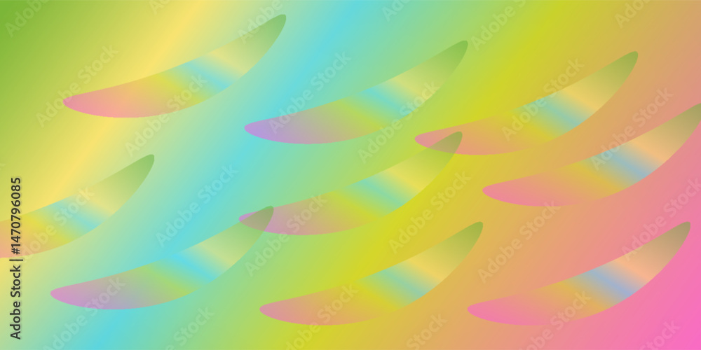 Poster abstract background with geometric shapes. dynamic abstract composition vector illustration. design 