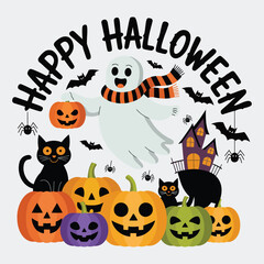 halloween vector set