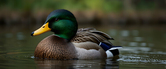Fototapeta premium Mallard Duck Close-Up