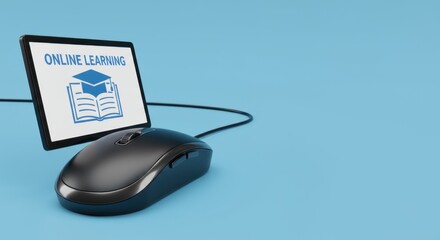 Online Learning Revolution: Digital Education Access via Computer Mouse and Tablet
