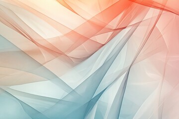 Abstract flowing fabrics in soft pastel colors