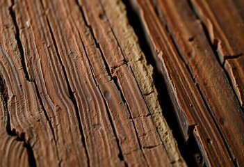 Obraz premium close up of a piece of wood