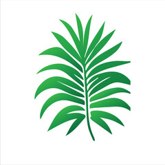 Decorative Tropical Plant Elements