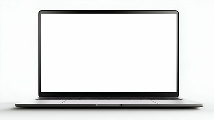 Blank Laptop Screen Mockup