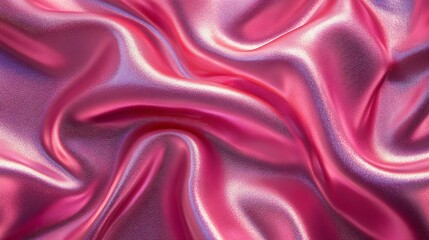Fototapeta premium distorted pink shift holographic metallic Photography background