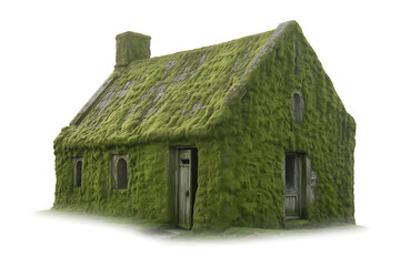 Obraz premium small house on a white background