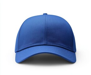 Solid cobalt blue baseball cap (1)
