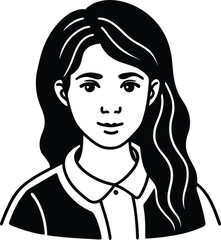 vector illustration of a woman